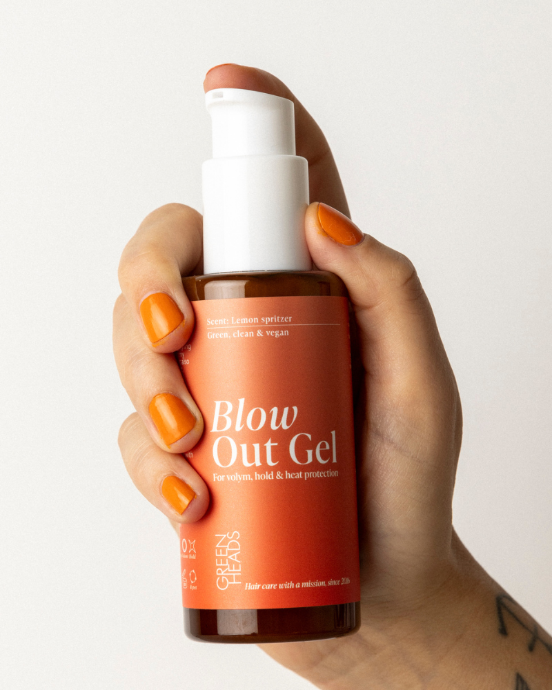 Green Heads Blow Out Gel - Hårgel