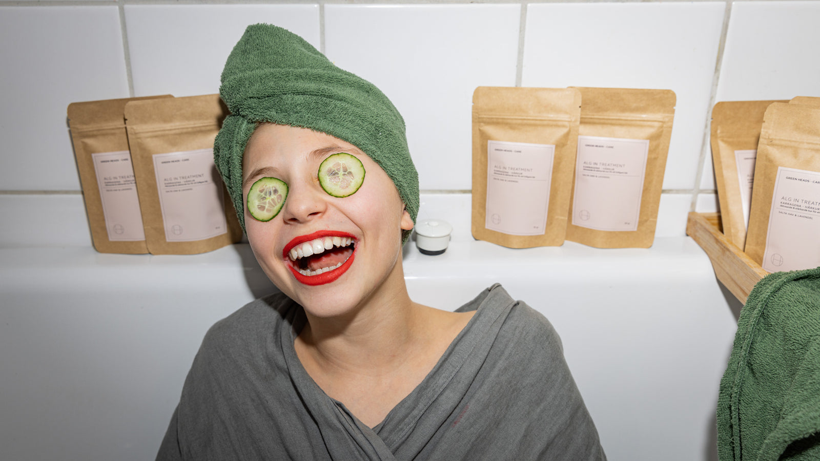 Detoxa hemma med vår algkur - Alg in treatment