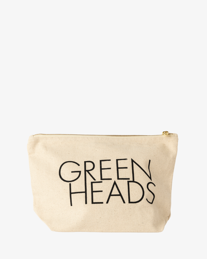 Green Heads Toilet Bag - necessär