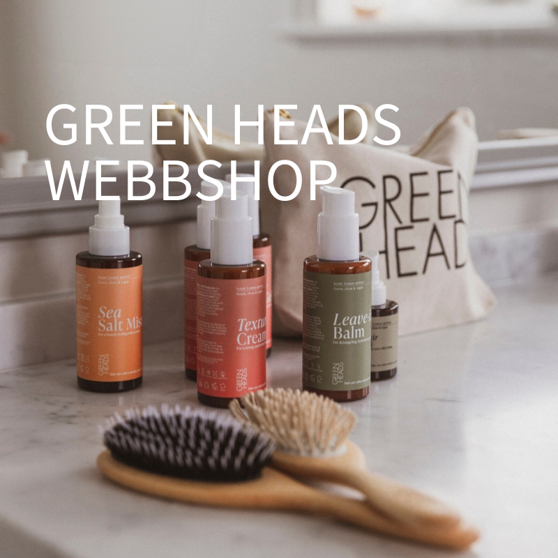 hårprodukter schampo balsam green heads 