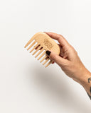 Green Heads Träkam - hårkam