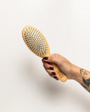 Green Heads Träpiggsborste - hårborste